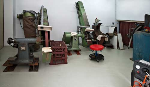 Schleiferei Werkstatt